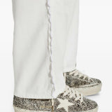 Sneakers hi star in bianco e nero golden goose - donna 