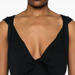 Top Hantex in nero Dries Van Noten - donna 