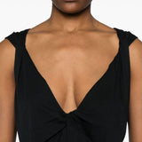 Top Hantex in nero Dries Van Noten - donna 