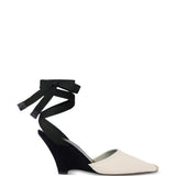 Espadrilles les espadrilles high in avorio e nero Jacquemus - donna 