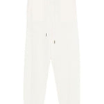 Pantaloni con couisse in cashmere in ecru Gotha - donna 