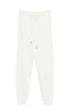 Pantaloni con couisse in cashmere in ecru Gotha - donna