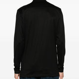 T-shirt a maniche lunghe in nero Tokyo luxury brand - uomo 
