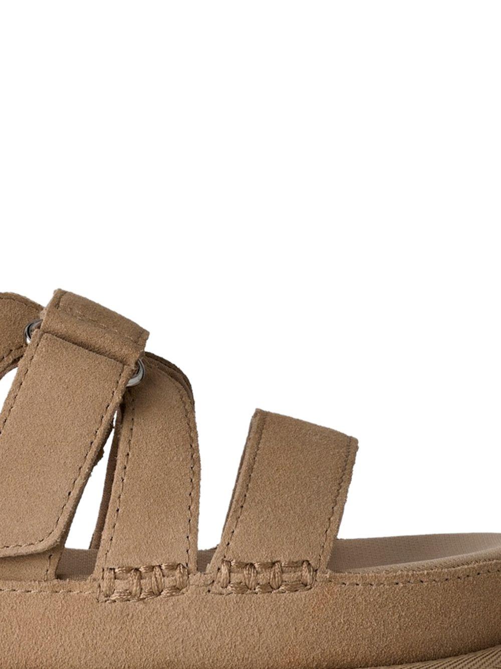 Sandali in pelle in beige Ugg - donna 