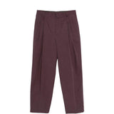 Pantaloni Phoenix con pieghe in viola Dries van noten - uomo 