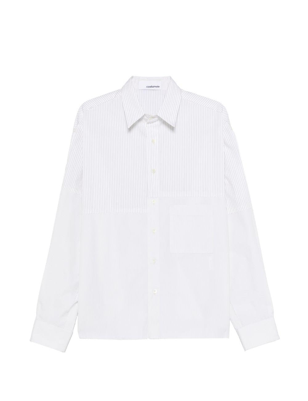 Camicia a righe in bianco Costumein - uomo 