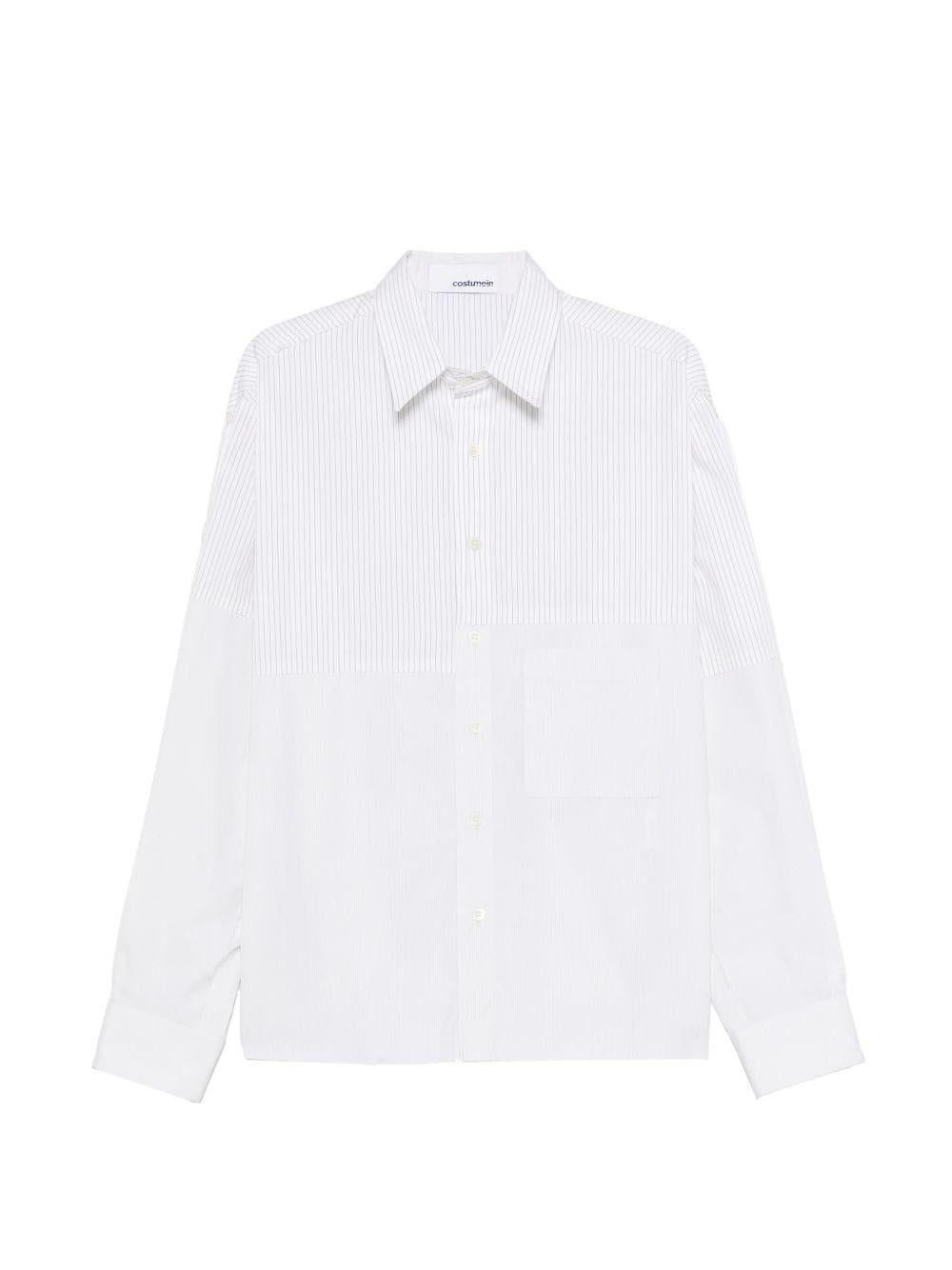 Camicia a righe in bianco Costumein - uomo 