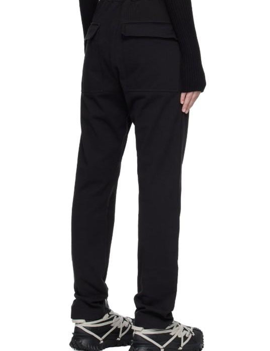 Jogger con coulisse in nero Rick Owens x Moncler - unisex<BR/><BR/> 