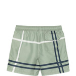 Costume da bagno con coulisse in verde Barbour - uomo 