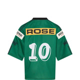 T-shirt con scollo a v in verde Martine rose - uomo 