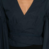 Blusa  cache coeur paysan in blu Jacquemus - donna 