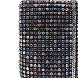 Borsa mini con cristalli in nero Self-Portrait - donna 
