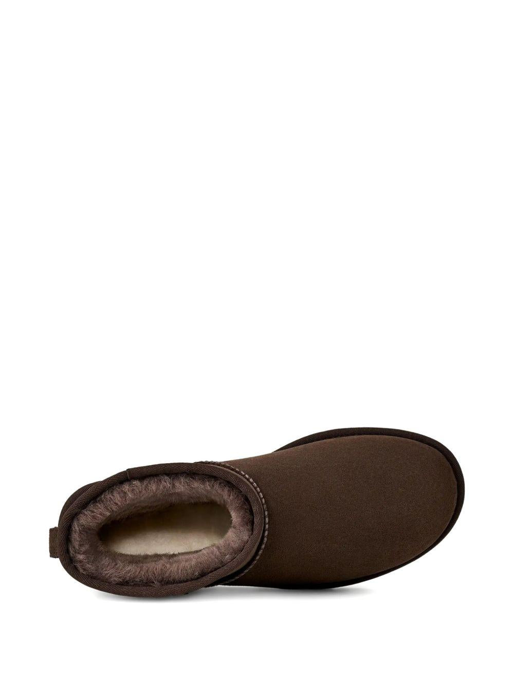 Stivali in pelle scamosciata in marrone Ugg - uomo 