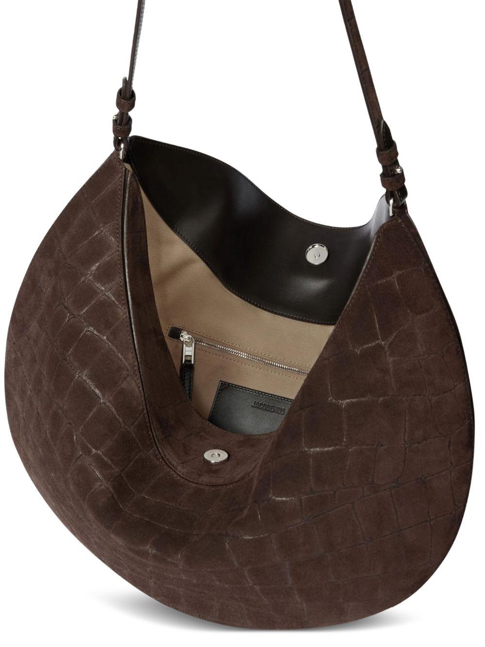 Borsa le sac ovalo in marrone Jacquemus - donna 