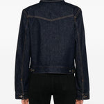 Giacca augustine in denim blu Khaite - donna 