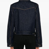 Giacca augustine in denim blu Khaite - donna 