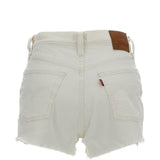 Shorts con frange 501 in bianco Levi's - donna 