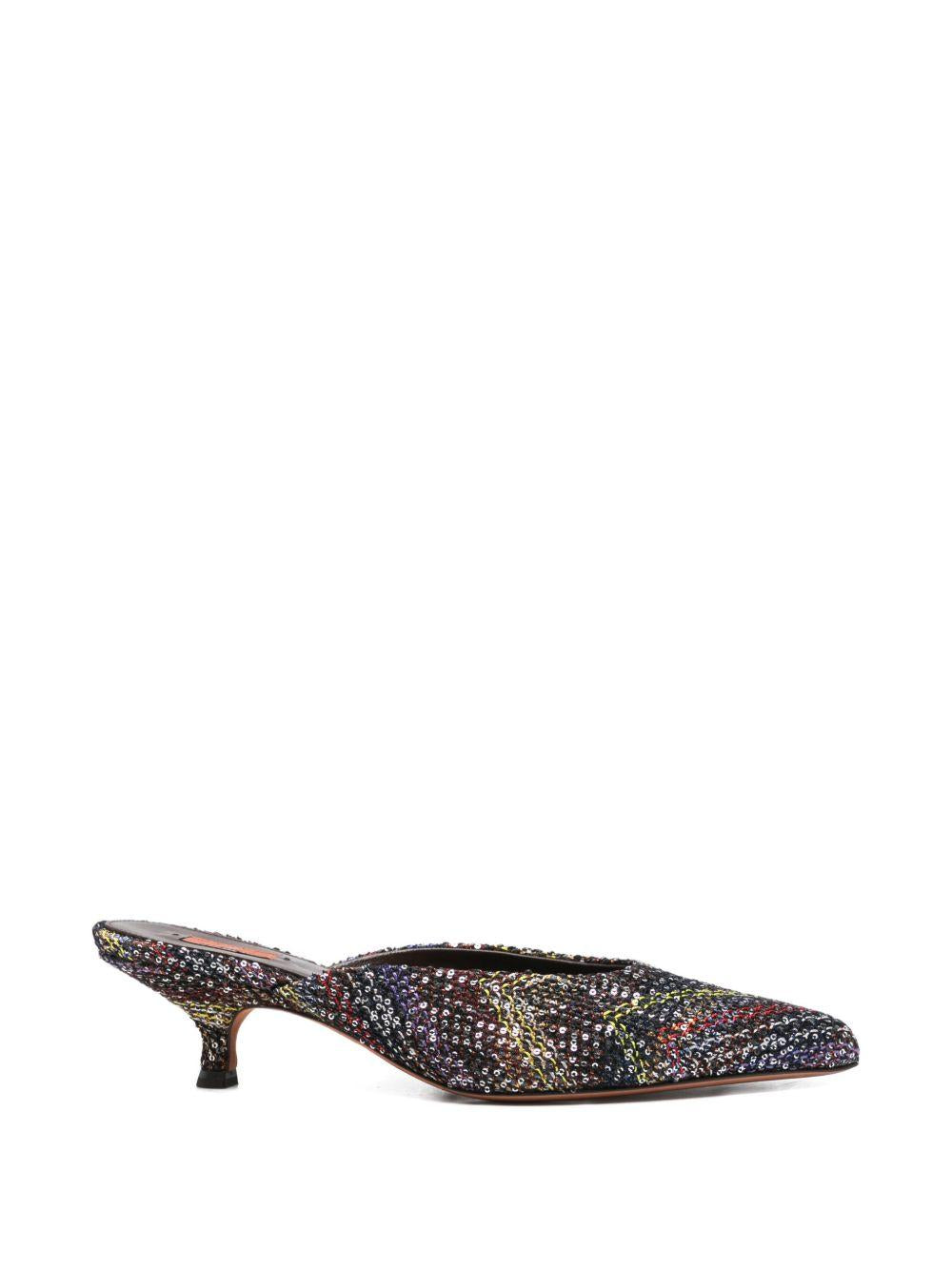 Sabot con motivo chevron multicolor Missoni - donna 