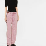 Top a collo alto in nero COURREGES - donna 