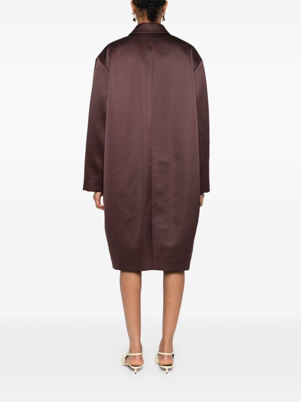 Cappotto monopetto in marrone Philosophy Di Lorenzo Serafini - donna 