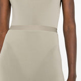 Gonna semi trasparente in verde Wardrobe.Nyc - donna 