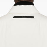 Cappotto monopetto in bianco Laminar - uomo 