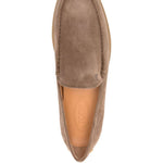 Mocassini in suede in marrone Tod's - uomo 