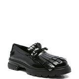 Mocassini Low Tracker Fringe in nero Simone rocha - uomo 