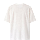 T-shirt con logo in bianco The north face - uomo 