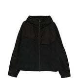 Giacca con cappuccio e zip in nero Y-3 - uomo 