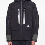 Giacca antipioggia pertex® shield in nero And wander - uomo 