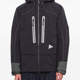 Giacca antipioggia pertex® shield in nero And wander - uomo 