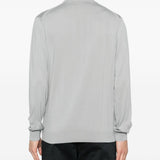 Maglia con design a strati in grigio Eleventy - uomo 