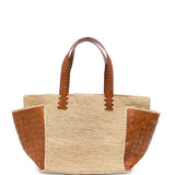 Borsa tote chloe in beige DRAGON DIFFUSION x Sovani - donna 