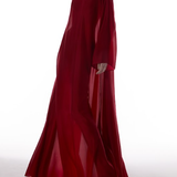 Abito maxi meru in rosso Temily - donna 