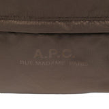 Zaino con zip in marrone A.P.C. - uomo 