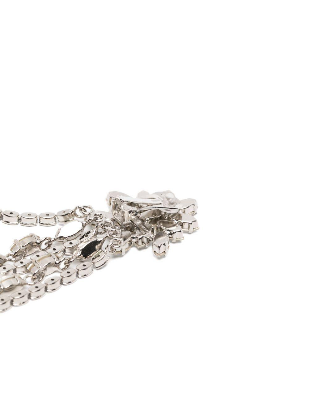 Orecchini a fiori in argento Alessandra rich - donna 