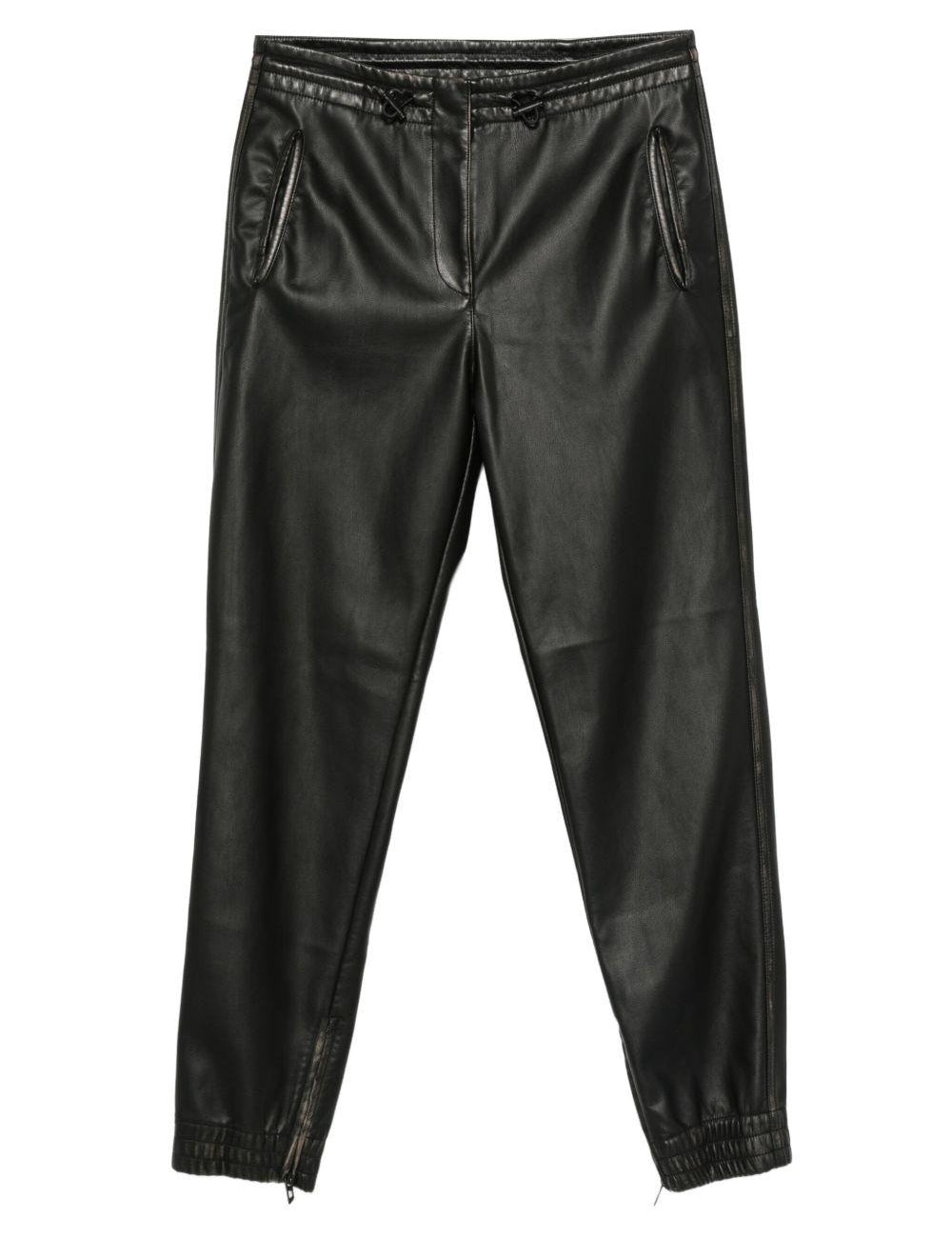Pantaloni con zip in nero Diesel - donna 
