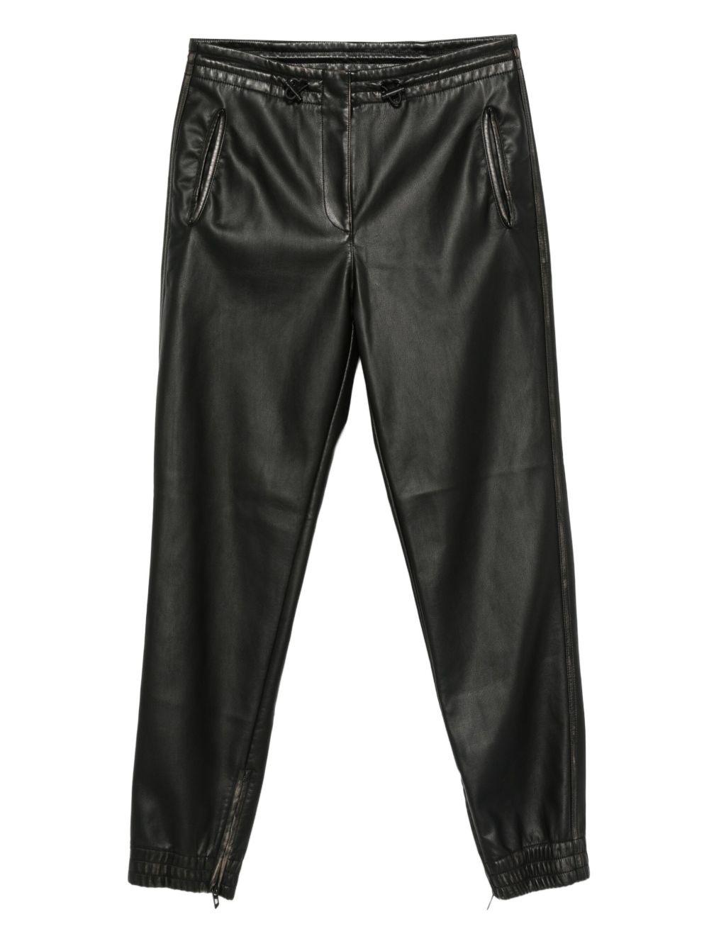 Pantaloni con zip in nero Diesel - donna 