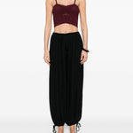 Top senza maniche in bordeaux Forte forte - donna 