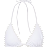 Top bikini a triangolo in bianco Jacquemus - donna 