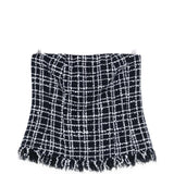 Blusa in tweed in blu Thelaurent - donna 