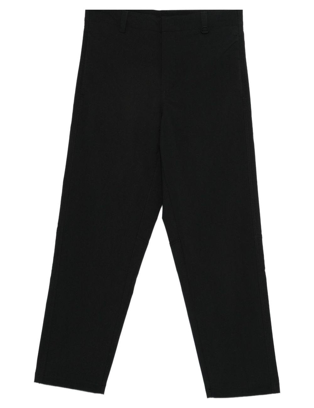 Pantaloni dritti in nero Laminar - uomo 