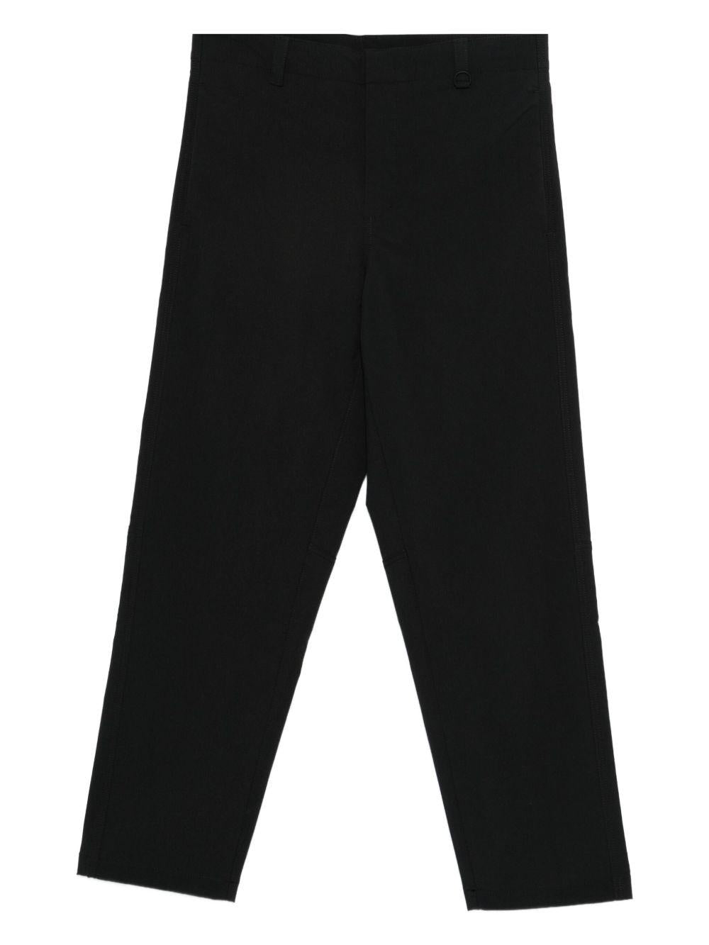 Pantaloni dritti in nero Laminar - uomo 
