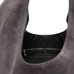Borsa tote Market in suede in grigio Maeden - donna 