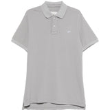 Polo con bottoni in grigio Erl - unisex 