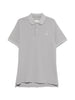 Polo con bottoni in grigio Erl - unisex
