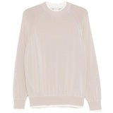 Maglia con design a strati in beige Eleventy - uomo 