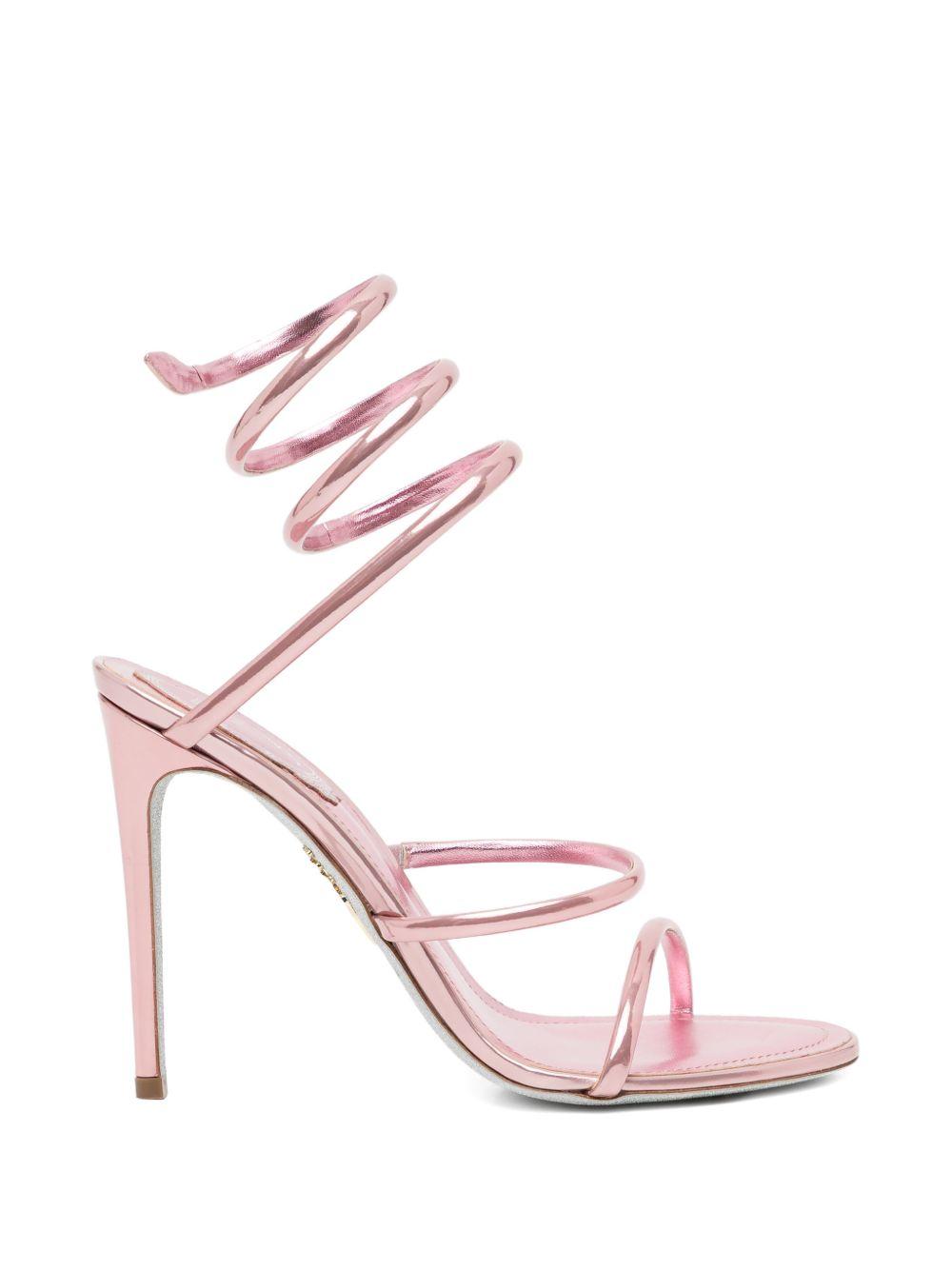 Sandali Cleo in rosa Rene caovilla - donna 