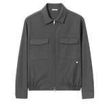 Giacca con zip in grigio Grayed - uomo 